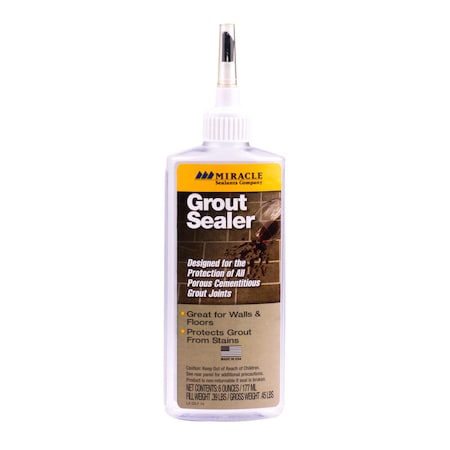 Sealant, Grout Sealer, 6 Ounce